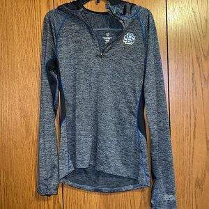 South Dakota State University long sleeve hooded shirt